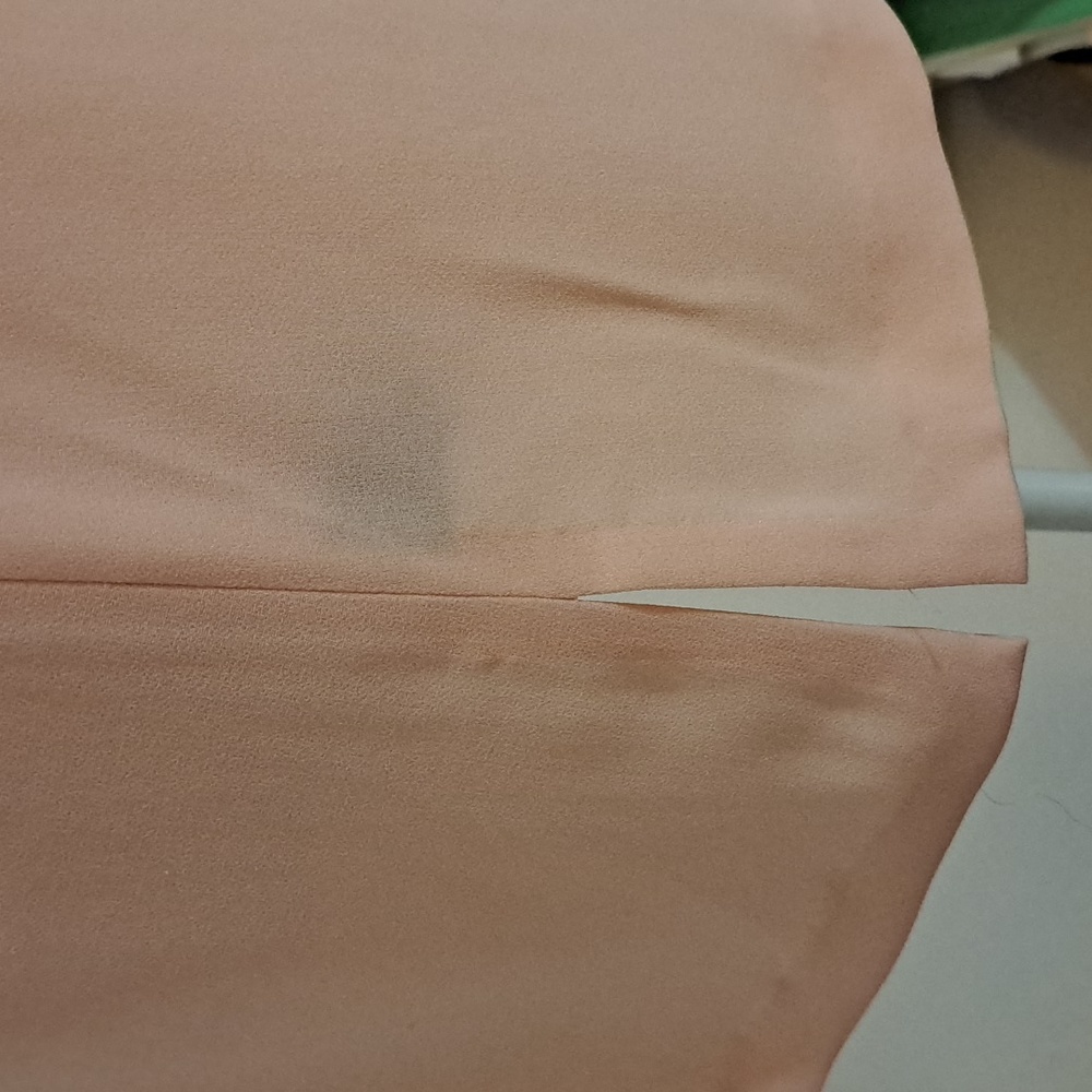 Lafayette 148 Soft Peach Color Blouse/Tunic Size 4 - image 7